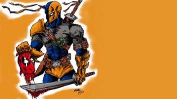Comics Deathstroke Hd Wallpaper Background Fine Art Print Comics