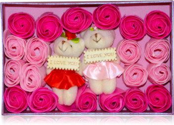 flipkart teddy bear soap