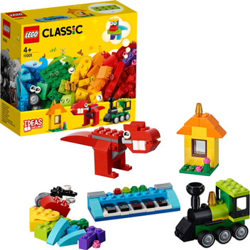 building with lego blocks