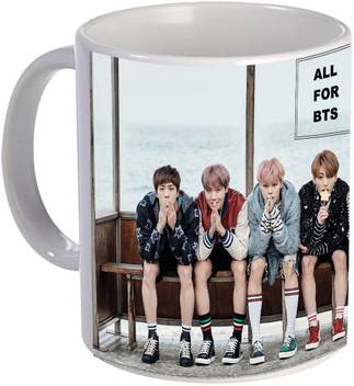 Devron Bts Gifts For Boyfriend Girlfriend Fiance Spouse Friends Girl Birthday Anniversary Bangtan Boys Ceramic Mug Price In India Buy Devron Bts Gifts For Boyfriend Girlfriend Fiance Spouse Friends