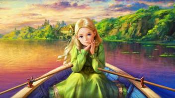 Movie When Marnie Was There Cute Girl Artistic Fantasy Hd