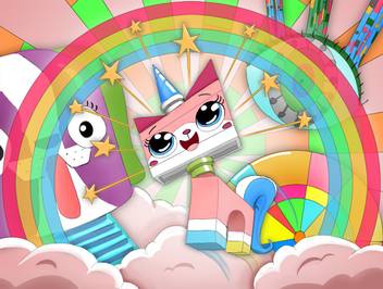 Akhuratha Poster Movie The Lego Movie Unikitty Cat Unicorn Lego
