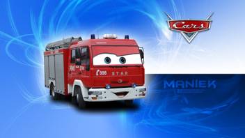 Movie Cars Auta Car Disney Pixar Fire Department Osp Pozarna Hd