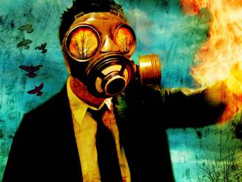 Music Senses Fail Gas Mask Man Suit Hd Wallpaper Background Fine Art Print Music Posters In India Buy Art Film Design Movie Music Nature And Educational Paintings Wallpapers At Flipkart Com