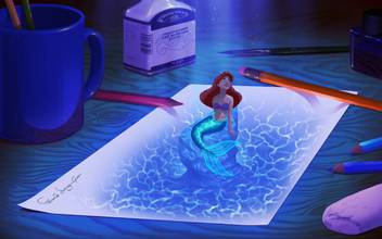Akhuratha Poster Movie The Little Mermaid Hd Wallpaper Background