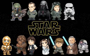 Movie Star Wars Boba Fett Darth Vader C 3po Chewbacca Han Solo Princess Leia R2 D2 Obi Wan Kenobi Luke Skywalker Hd Wallpaper Background Paper Print Movies Posters In India Buy Art Darth vader wallpapers for free download.