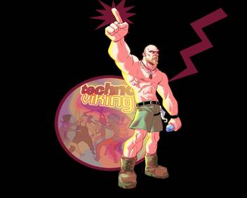 Music Other Techno Viking Techno Viking Hd Wallpaper