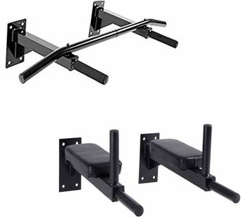 Saipro Combo Of Wall Mounting Pull Up Bar And Dips Bar Pull Up Bar Buy Saipro Combo Of Wall Mounting Pull Up Bar And Dips Bar Pull Up Bar Online At Best Prices