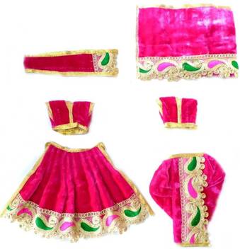Mna Radha Krishna Thakur Ji Ram Sita Poshak Poshak Woolen