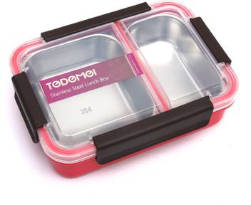 Flipkart Com Tedemei Imh 217 Pink 2 Containers Lunch Box