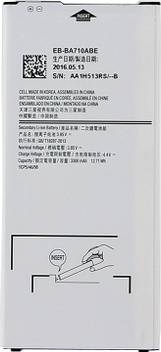 A Mobile Battery For Samsung Galaxy A7 2016 Eb Ba710abe Price In India Buy A Mobile Battery For Samsung Galaxy A7 2016 Eb Ba710abe Online At Flipkart Com