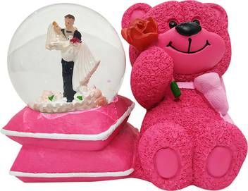Fabzone Valentine Romentic Love Couple Statue For Girl Boy With Lighting Effect Handicraft Figurine Home Interior Decorative Gift Item Decorative Showpiece 10 Cm Price In India Buy Fabzone Valentine