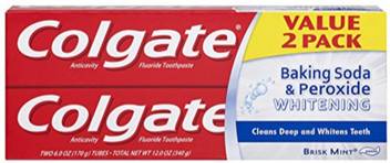 Colgate Baking Soda and Peroxide Whitening Toothpaste - 6 ounce (2 Count) Toothpaste - Buy Baby Care Products in India | Flipkart.com Colgate Baking Soda and Peroxide Whitening Toothpaste - 6 ounce (2 Count) Toothpaste - Buy Baby Care Products in India | Flipkart.com