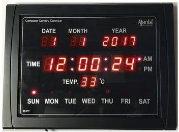 Ajanta Digital 30 Cm X 40 Cm Wall Clock Price In India Buy Ajanta Digital 30 Cm X 40 Cm Wall Clock Online At Flipkart Com