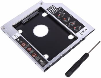 Alexvyan 9 5mm Universal 2nd Bay Second Hdd Caddy For Cd Dvd Rom