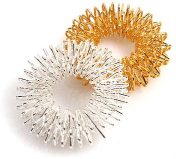 Health Raksha Acupressure Finger Ring Acupressure Pain Therapy Finger Massager Circulation Rings Finger Care