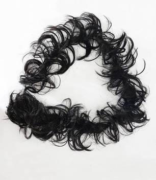 Iyaan Synthetic Hairpiece Ponytail Wavy Curly Messy Hair Bun