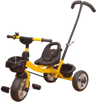 baby trike with parent handle
