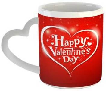 Gen 7 Valentine Heart Handle Happy Valentine Day Printed Coffee Best Gift To Your Girlfriend Boyfriend Friend Wife Husband On Valentine 11 Oz 350 Ml Pack Of 1 Ceramic Mug Price In Valentines day gifts for husband.