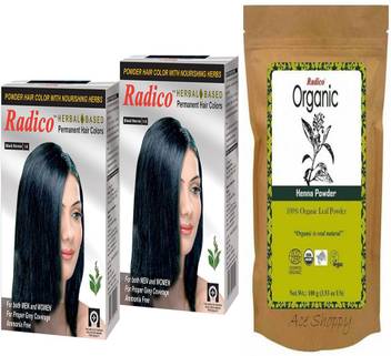 Radico Herbal Black Twin Pack With 100 Organic Henna Price In