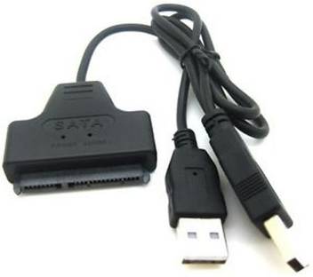 Alexvyan Sata To Usb 2 0 2 5 22pin Sata Hard Drive Hdd Adapter