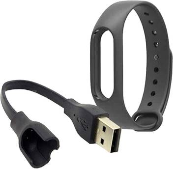 Webdoo Infotech M2 Band Charger Strap With Usb Replacement Charging Cable With Strap Fitness Band Black Pack Of 1