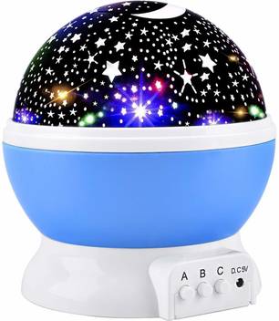 Mopslik Kids Room Night Light Ceiling Star Projector For Getting Babies To Sleep Night Lamp