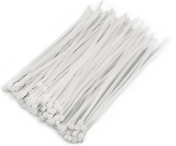 Syga Nylon Cable Tie Self Locking Zip Ties Strong Cable Tie Wrap 250mm Wire Ties Pack Of 250 Pcs White Nylon Standard Cable Tie Price In India Buy Syga Nylon Cable Tie