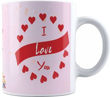 Suvan I Love You Quotes Printed Cremic Coffee Gift For Couple Girlfriend Wife Suwmlv027 Ceramic Coffee Mug Price In India Buy Suvan I Love You Quotes Printed Cremic Coffee Gift For Couple
