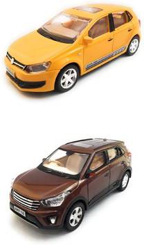 The Game Begins Combo Pack Of Polo Car Toy And Hyundai Creta