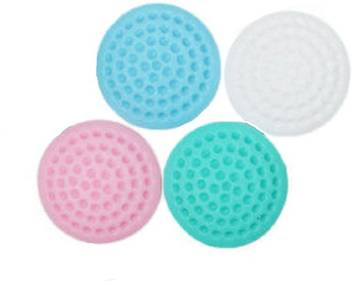Cubern Door Stopper Jammer Backed Door Knob Wall Protectors Guards Stoppers Handle Bumper Round Rubber Crash Pads Set Of 4 Pcs