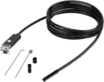 Robodo Black 2m Usb 6 Led Waterproof Borescope Endoscope
