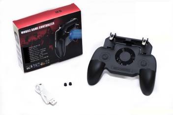 ET BAZAR PUBG Gaming Joystick and Trigger for Mobile with emergency power  support of 2000 mAh with cooling fan with PUBG - 
