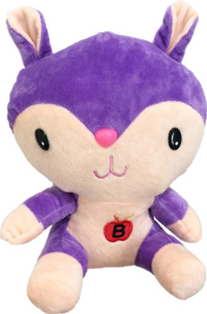 purple squirrel stuffed animal