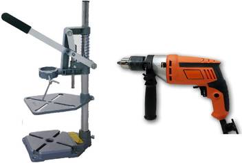 Tools Centre Double Base Plate Heavy Duty Cast Iron Base Plate Drill Stand With 13mm Reverse Forward Drill Machine Pistol Grip Drill Price In India Buy Tools Centre Double Base Plate