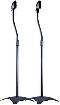 Techgear Speaker Stands Ss01 For Home Theater Channel Surround Sound System Satellite Speaker Stands Mounts Black Set Of 2 Speaker Mount Price In India Buy Techgear Speaker Stands Ss01