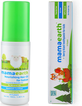 mamaearth baby hair oil