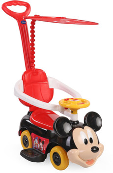 mickey push car