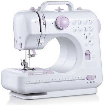 ibs portable mini household handheld 12 built in stitches electric sewing machine