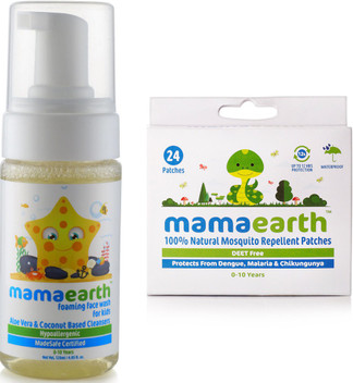 mamaearth baby face wash
