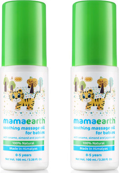 mamaearth baby massage oil