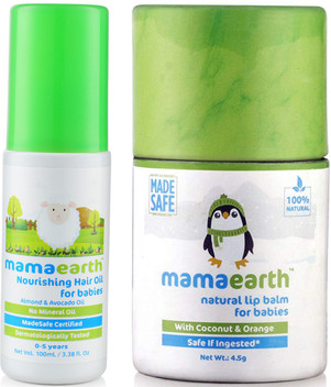 mamaearth baby hair oil
