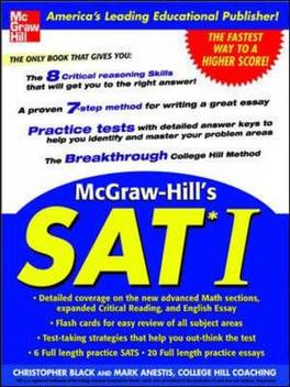 Mcgraw Hill S Sat I Buy Mcgraw Hill S Sat I By Black Christopher