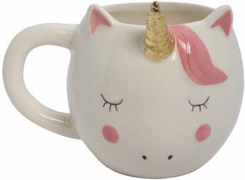 Awestuffs 3d Unicorn With Golden Horn Tea Coffee Ceramic Mug Price