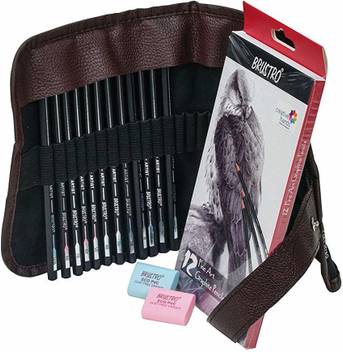Flipkart Com Brustro Combo Of Artists Fineart Graphite Pencil