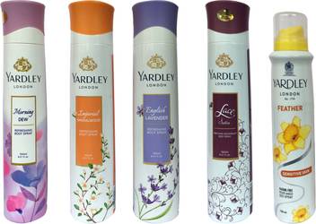 Yardley London English Lavender Lace Satin Morning Dew Feather