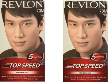 Revlon Top Speed Hair Colour Natural Black 70m Pack Of 2 Brown Price In India Buy Revlon Top Speed Hair Colour Natural Black 70m Pack Of 2 Brown Online