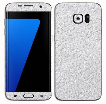 Dbrand Db3347 White Leather 3m Skin For Front Back Of Samsung Galaxy S6 Edge Mobile Skin Price In India Buy Dbrand Db3347 White Leather 3m Skin For Front