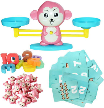 wooden monkey balance board