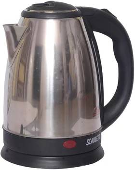 Scarlett Sc 20b Hot Water Pot Portable Boiler Tea Coffee Warmer Heater Cordless Electric Kettle Electric Kettle Price In India Buy Scarlett Sc 20b Hot Water Pot Portable Boiler Tea Coffee Warmer Heater
